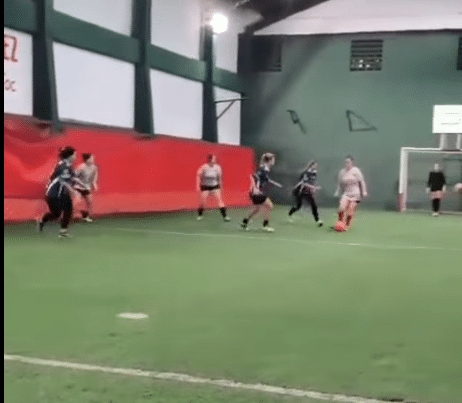 Comenzó la Liga Mercantil de Fútbol femenino
